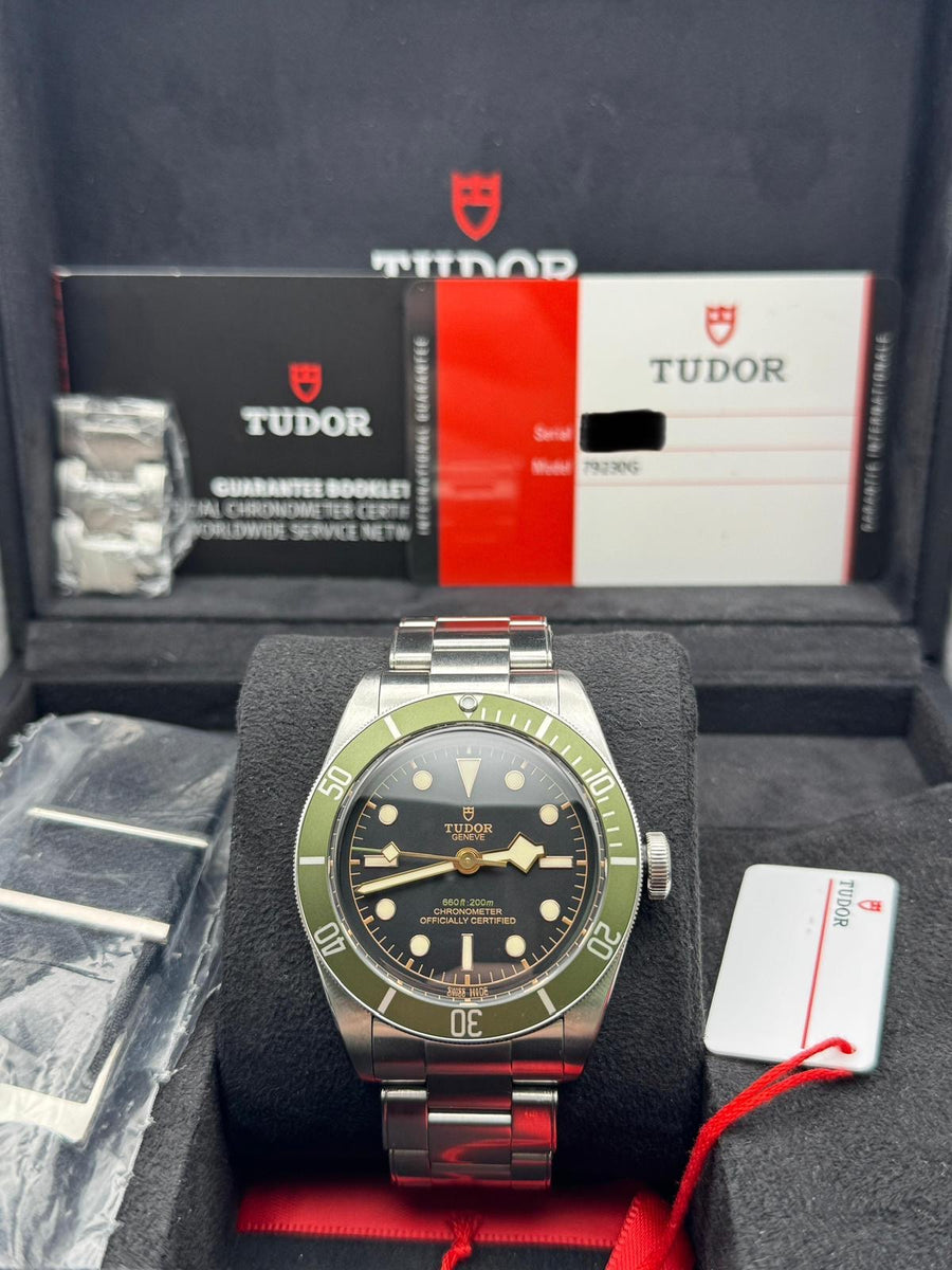 Tudor Blackbay Harrods 79230G Complete Set Dated 2018