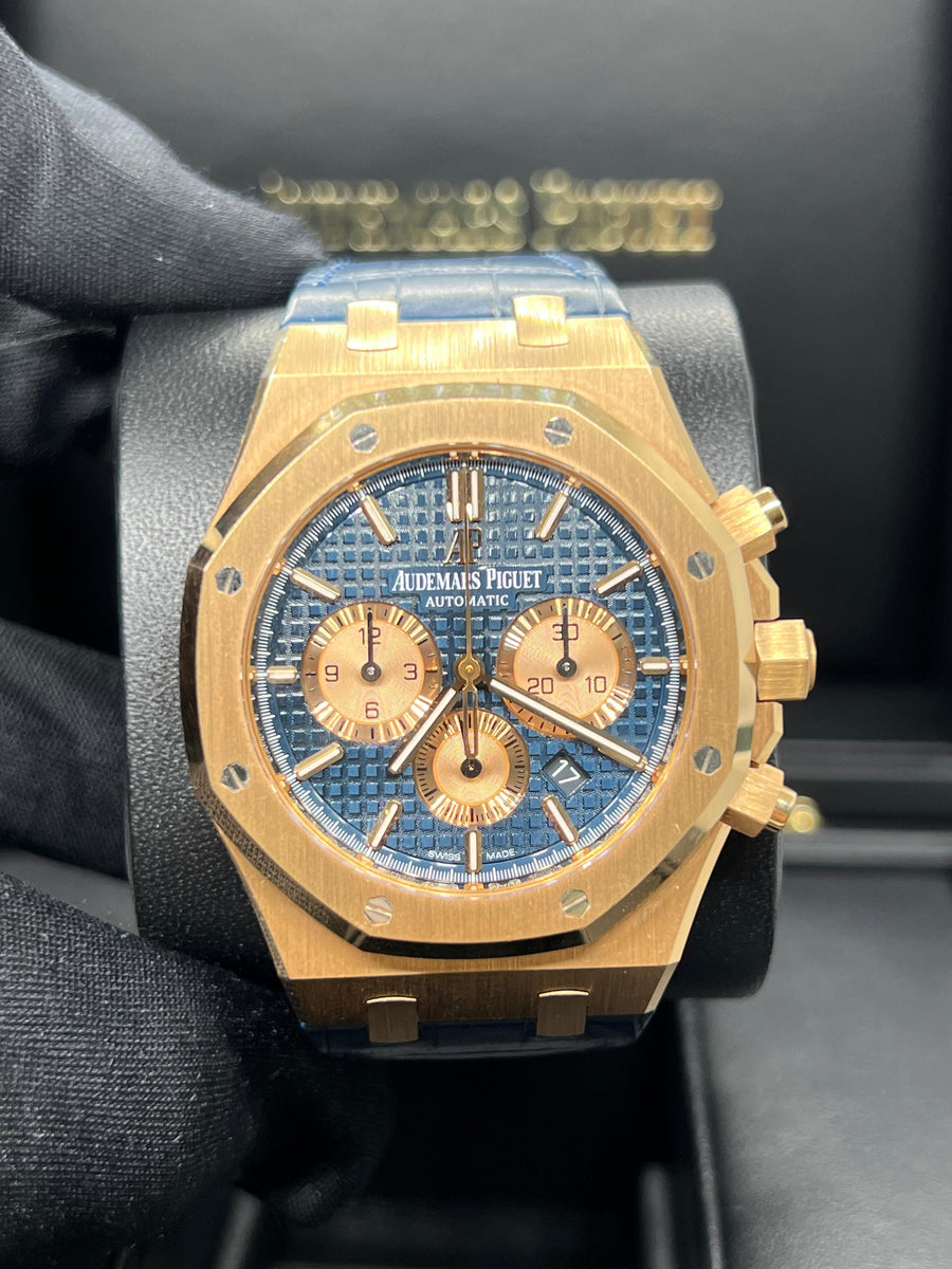 Audemars Piguet Royal Oak Chronograph 26331OR.OO.D315CR.01 Complete Set Dated 2018