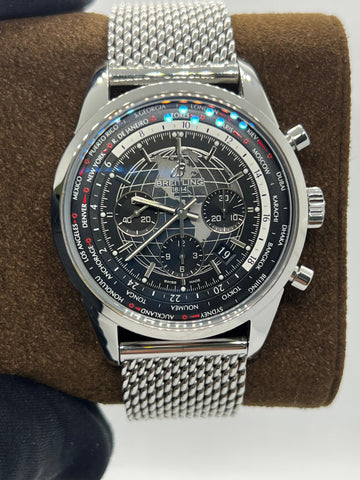 Breitling Transocean Unitime AB0510 Complete Set Dated 2019