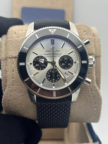 New/Unworn Bretiling Superocean Heritage Chronograph AB0162121G1S1 Complete Set Dated 2025
