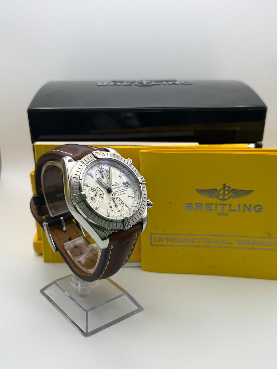 Breitling Chronomat Evolution A13356 With Box & Papers Dated 2007