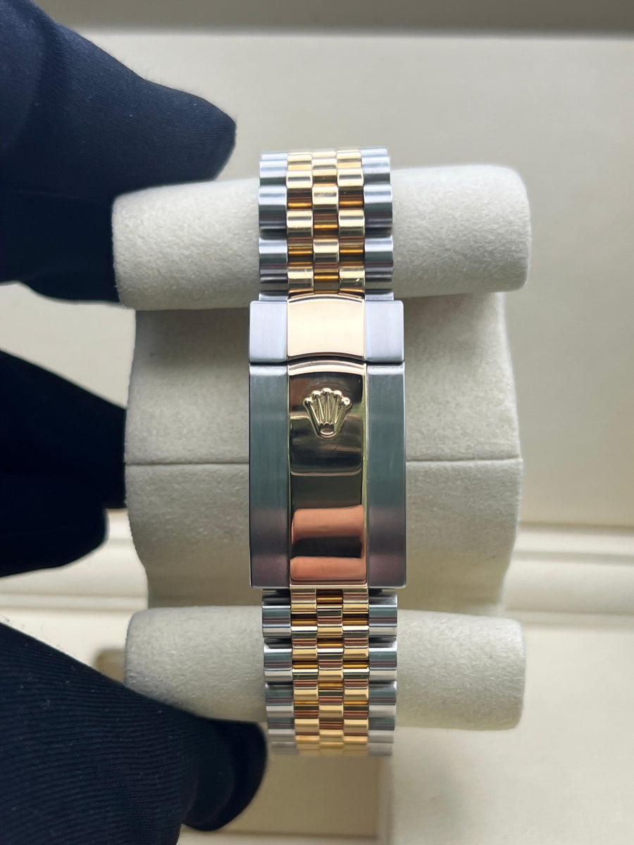 Rolex Datejust Two Tone Wimbledon 126333 With Papers Only Dated 2017