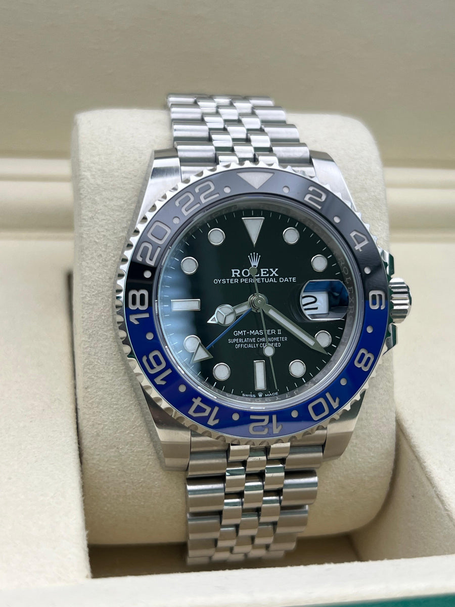 Rolex GMT Master 126710BLNR “Batgirl” With Papers Only Dated 2021