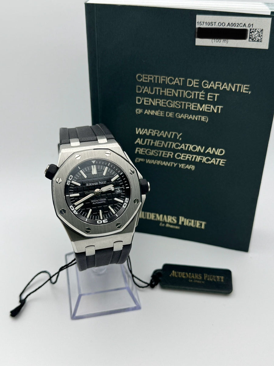 Audemars Piguet Offshore Diver 15710ST.OO.A002CA.01 With Papers