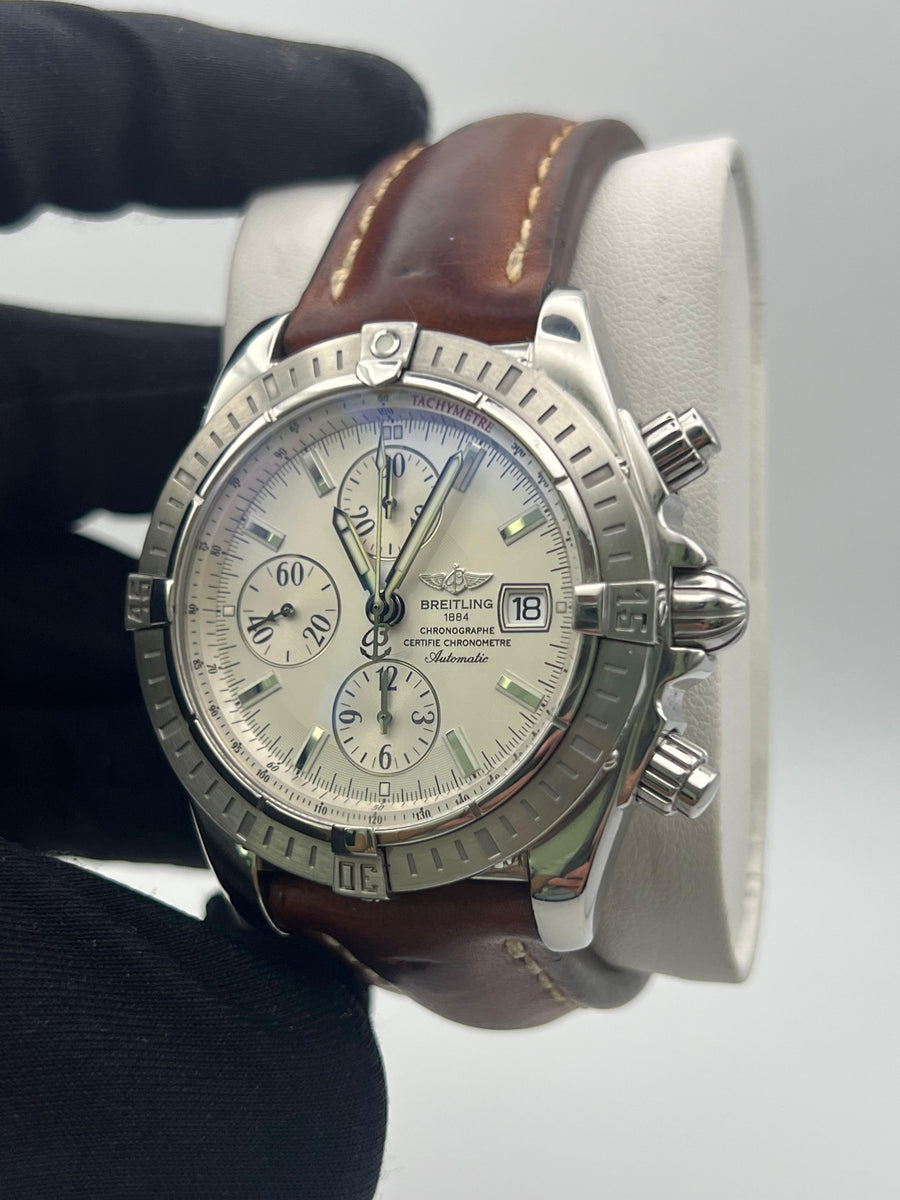 Breitling Chronomat Evolution A13356 With Box & Papers Dated 2007