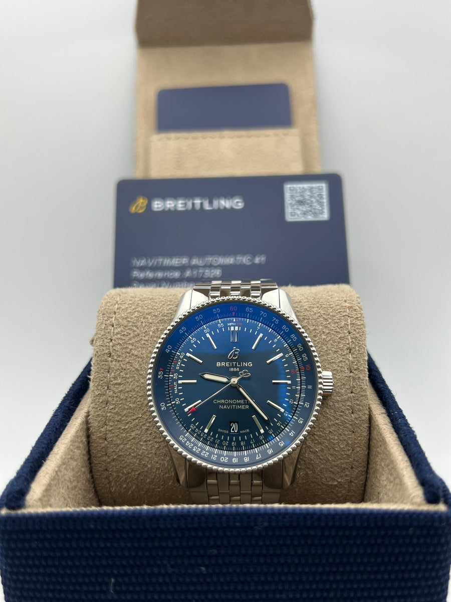 Breitling Navitimer 41mm A17326161C1A1 Complete Set Dated 2022