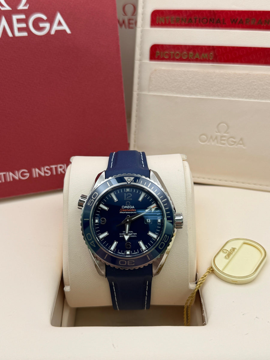 Omega Seamaster Planet Ocean 38mm 232.92.38.20.03.001 With Box & Papers