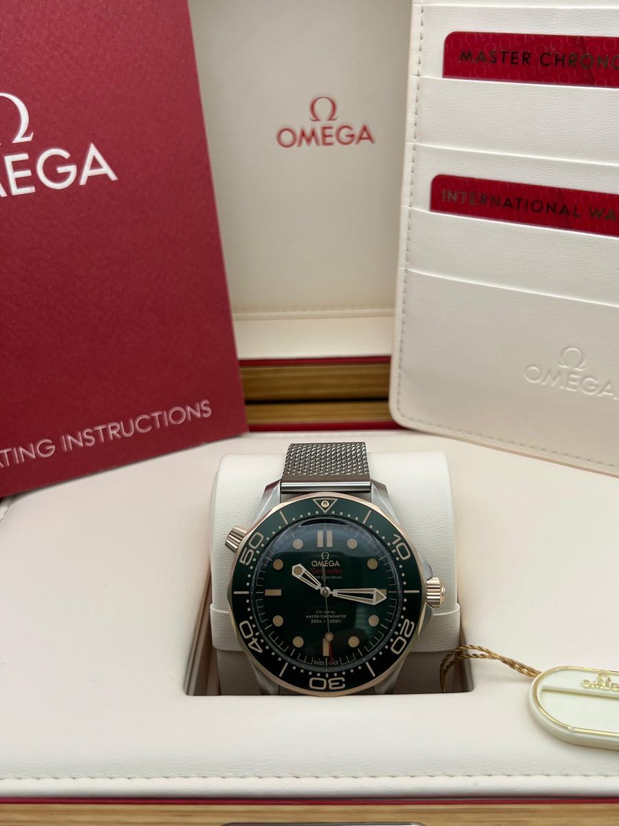 New/Unworn Omega Seamaster Professional 210.90.42.20.10.001 Complete Ser Dated 2025