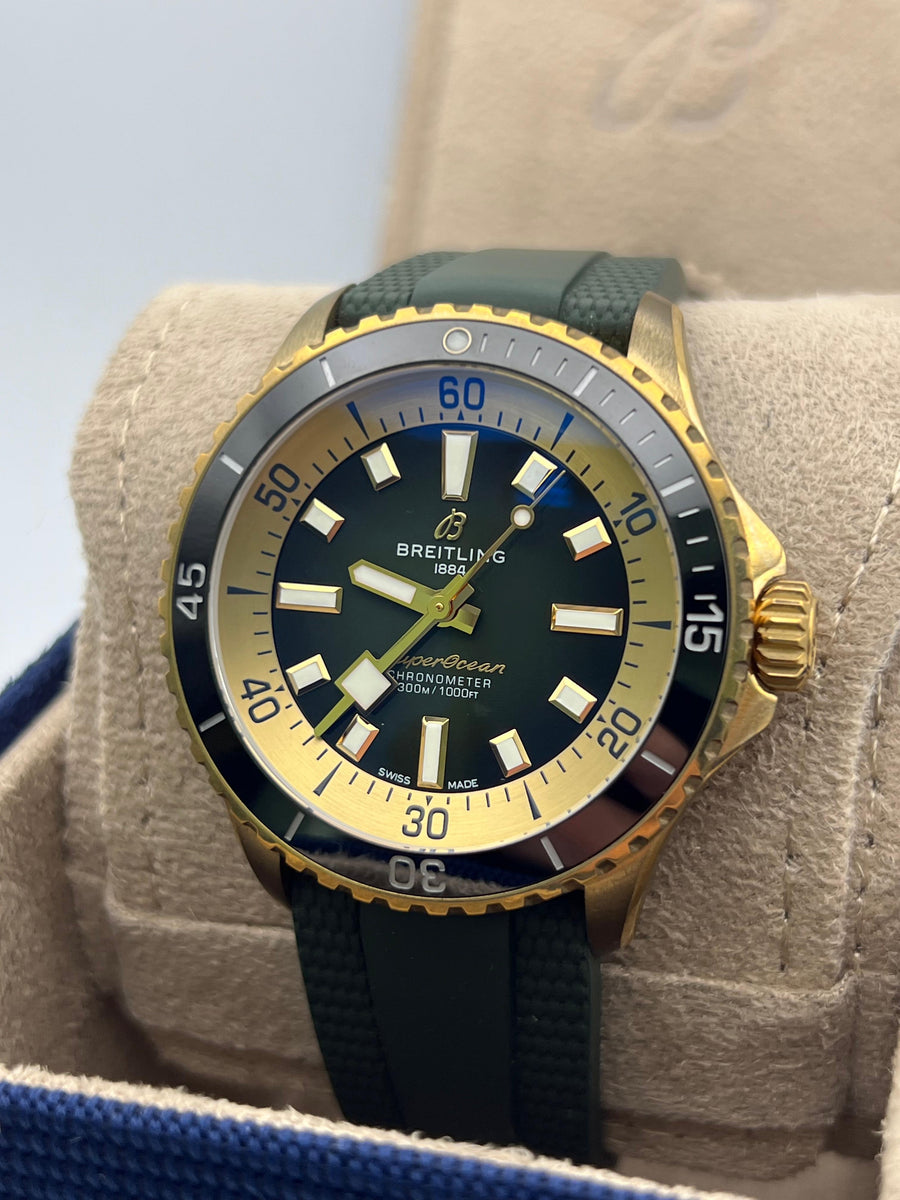 Like New Breitling Superocean 42mm N17375201L1S1 Complete Set Dated 2024