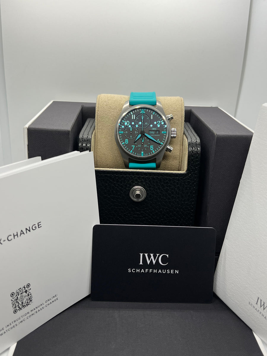 IWC Pilot Chronograph Mercedes AMG Petronas IW388108 Complete Set Dated 2022