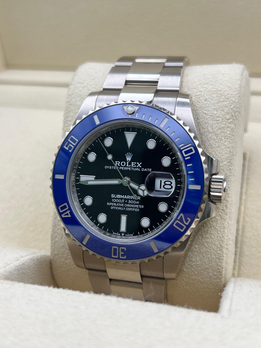 Rolex Submariner Date 18K WG 126619LB With Box & Papers Dated 2021