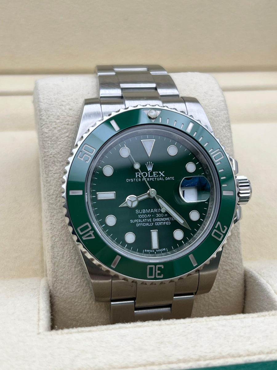 Rolex Submariner Date “Hulk” 116610LV Watch Only