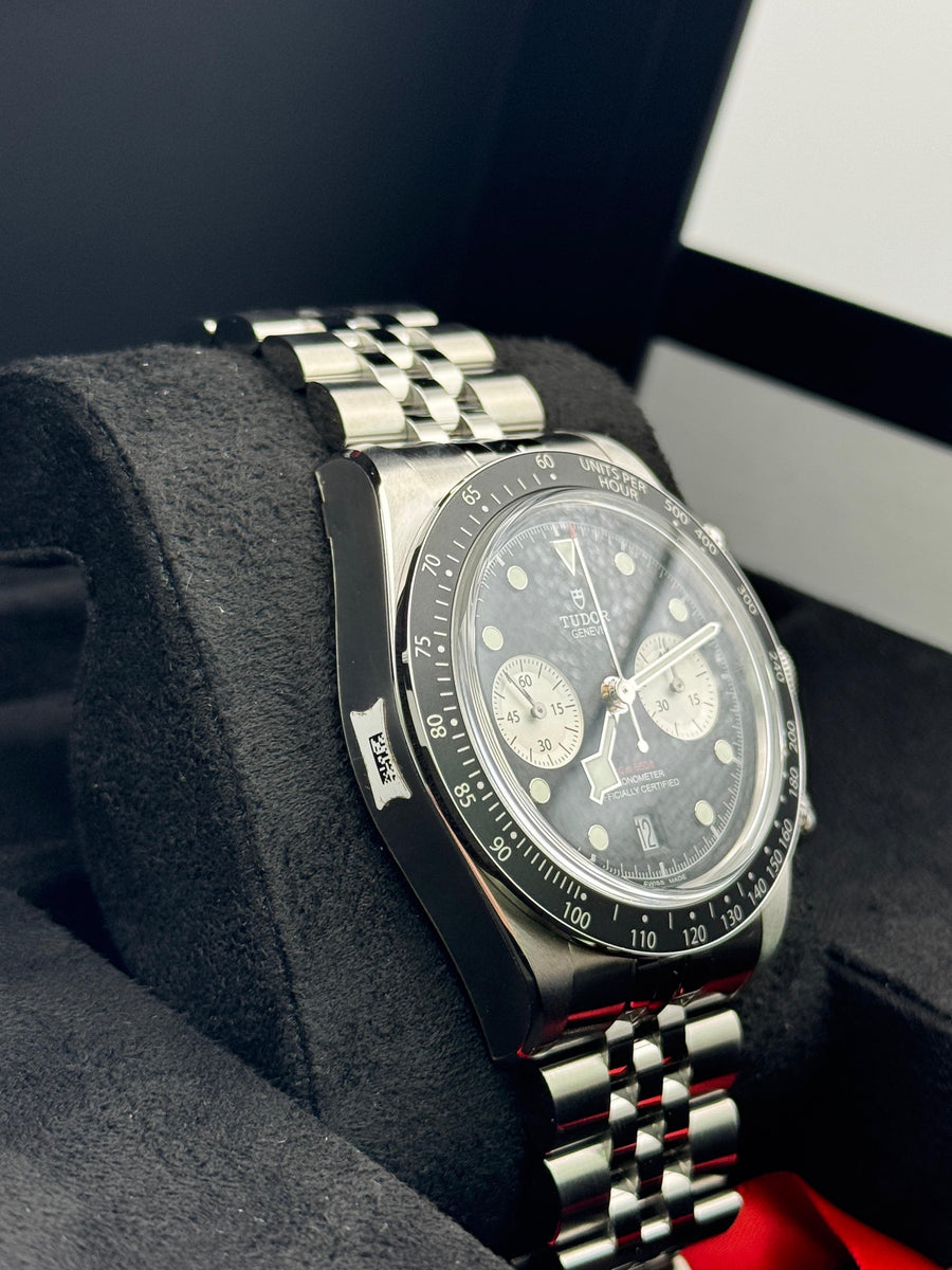 New/Unworn Tudor Blackbay Chronograph Black Jubilee 79360N Dated 11/2025