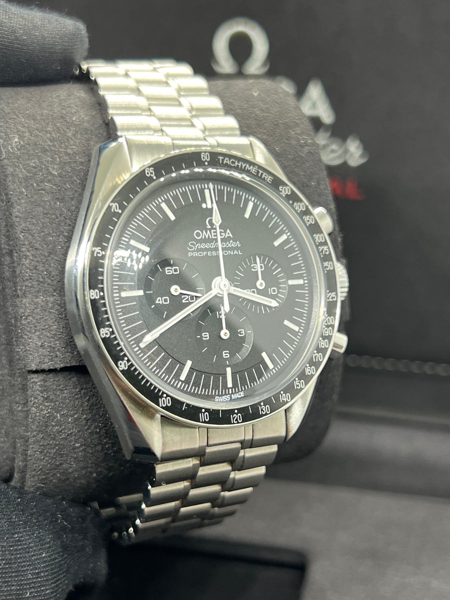 Omega Speedmaster Professional Hesalite Crystal 310.30.42.50.01.001 With Box & Papers Dated 2023