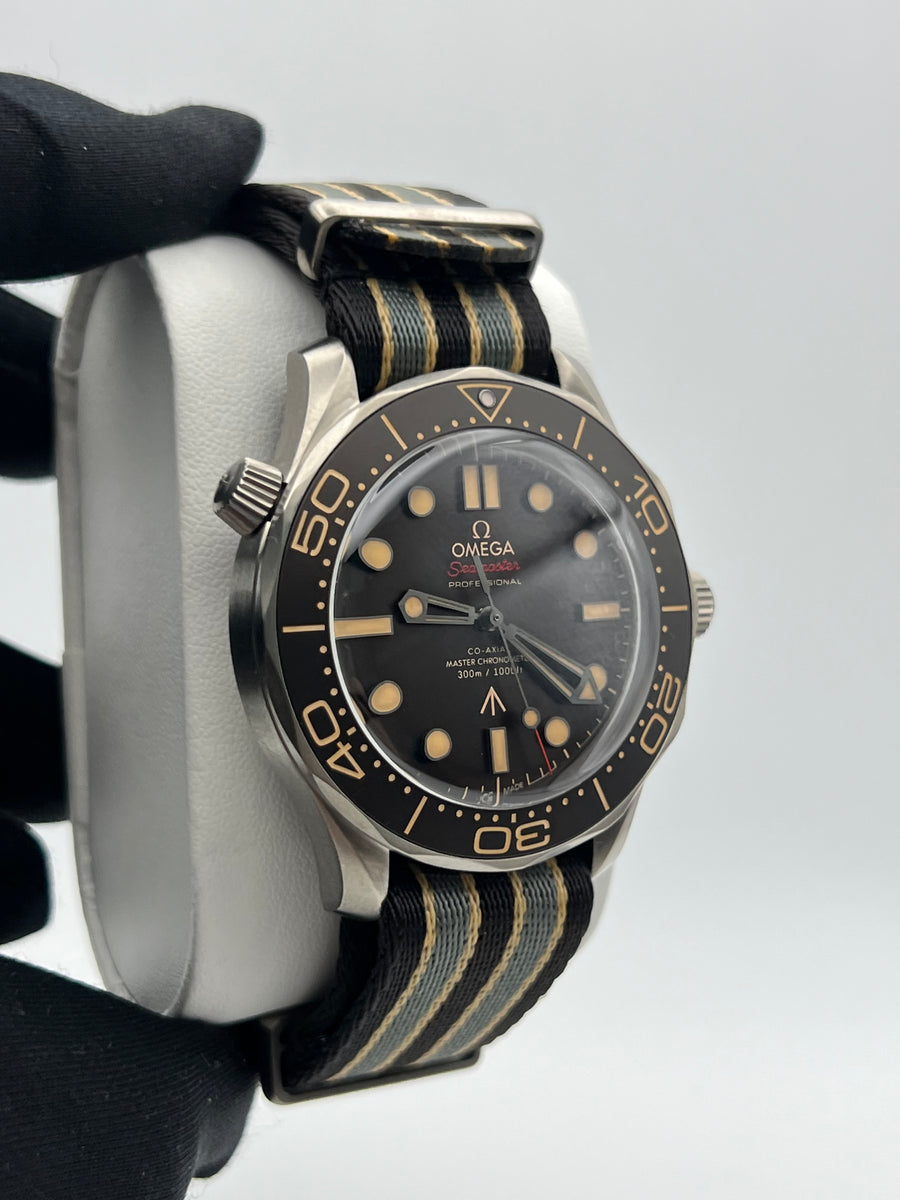 Omega Seamaster Titanium “No Time To Die” 210.92.42.20.01.001 With Box & Papers Dated 2023