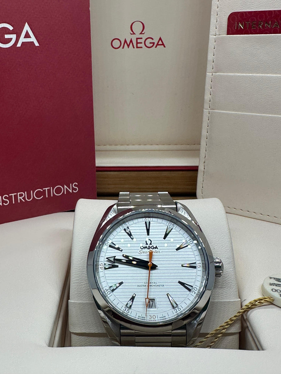 Omega Aqua Terra Ref#	220.10.41.21.02.001 Box & Papers