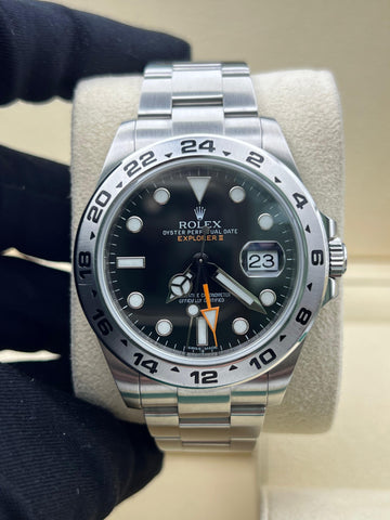 Rolex Explorer II 216570 with Papers Only Dated 2013