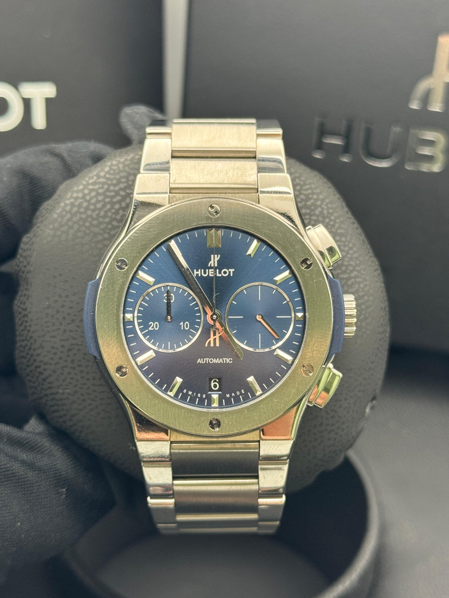 Hublot Classic Fusion Titanium Chronograph 540.NX.7170.NX Complete Set