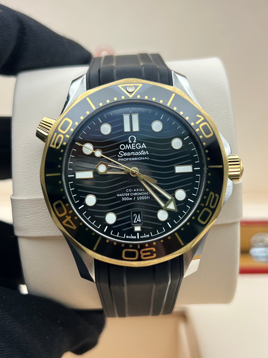 Omega Seamaster Professional Two Tone 210.22.42.20.01.001 With Box & Accessories Only