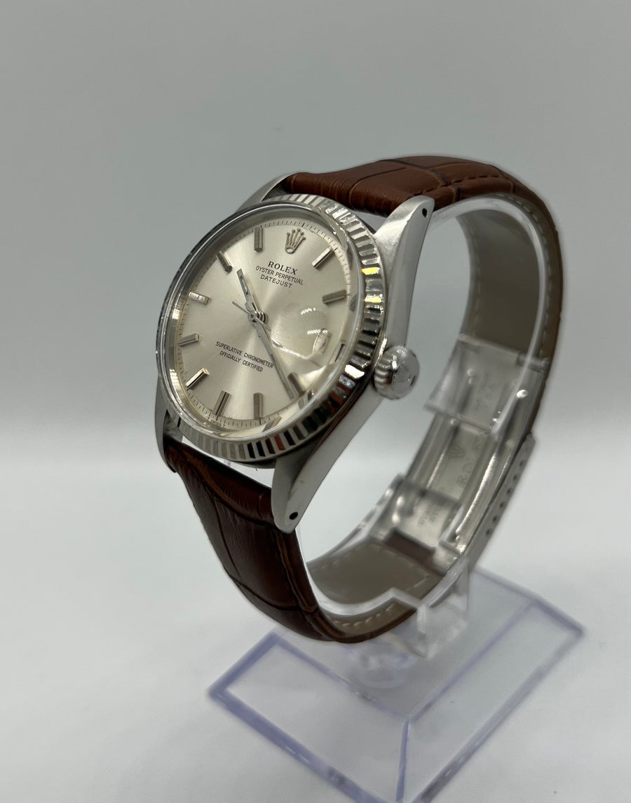 Rolex Oyster Perpetual Datejust 1601 With OEM Rolex Two Tone Clasp