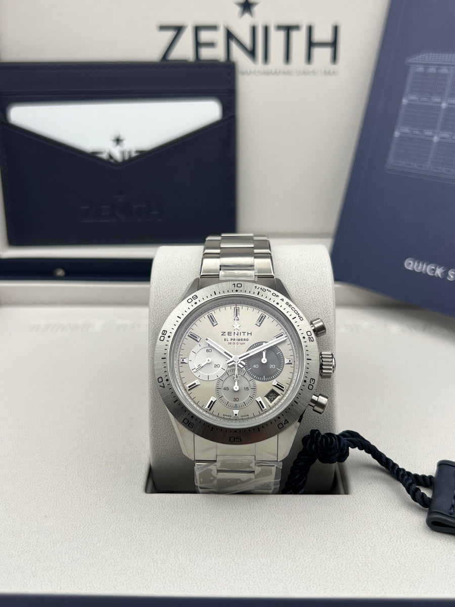New/Unworn Zenith El Primero Chronomaster Sport 95.3100.3600/39.M3100 Complete Set Dated 2025