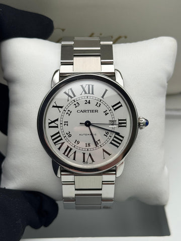 Cartier Ronde Solo W6701011 Complete Set Dated 2012