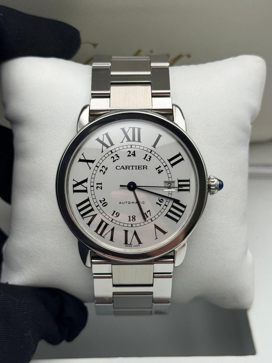 Cartier Ronde Solo W6701011 Complete Set Dated 2012