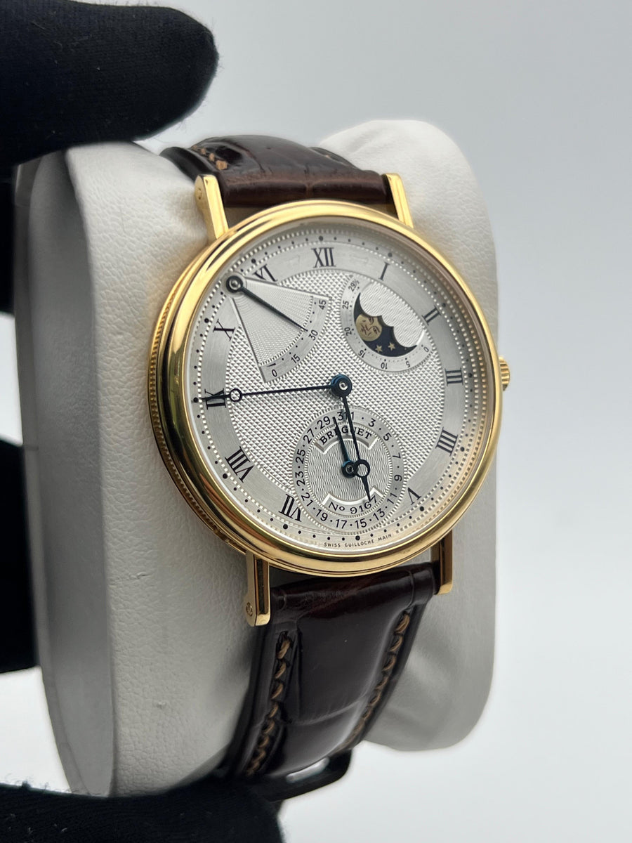 Breguet Classique power Reserve 3130BA With Box and Service Papers
