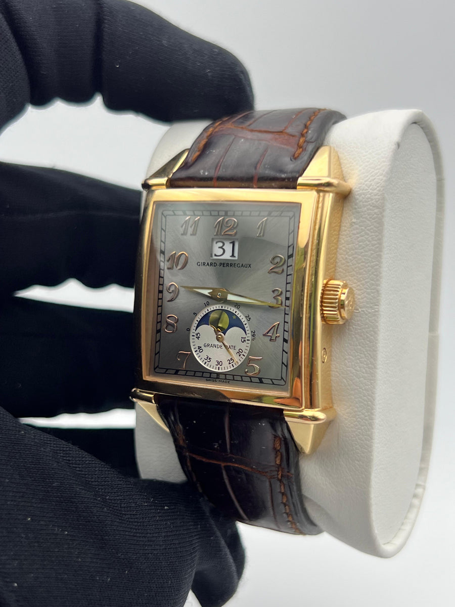 Girard Perregaux Vintage 1945 Rose Gold Moonphase Reference# 2580 With Box Only