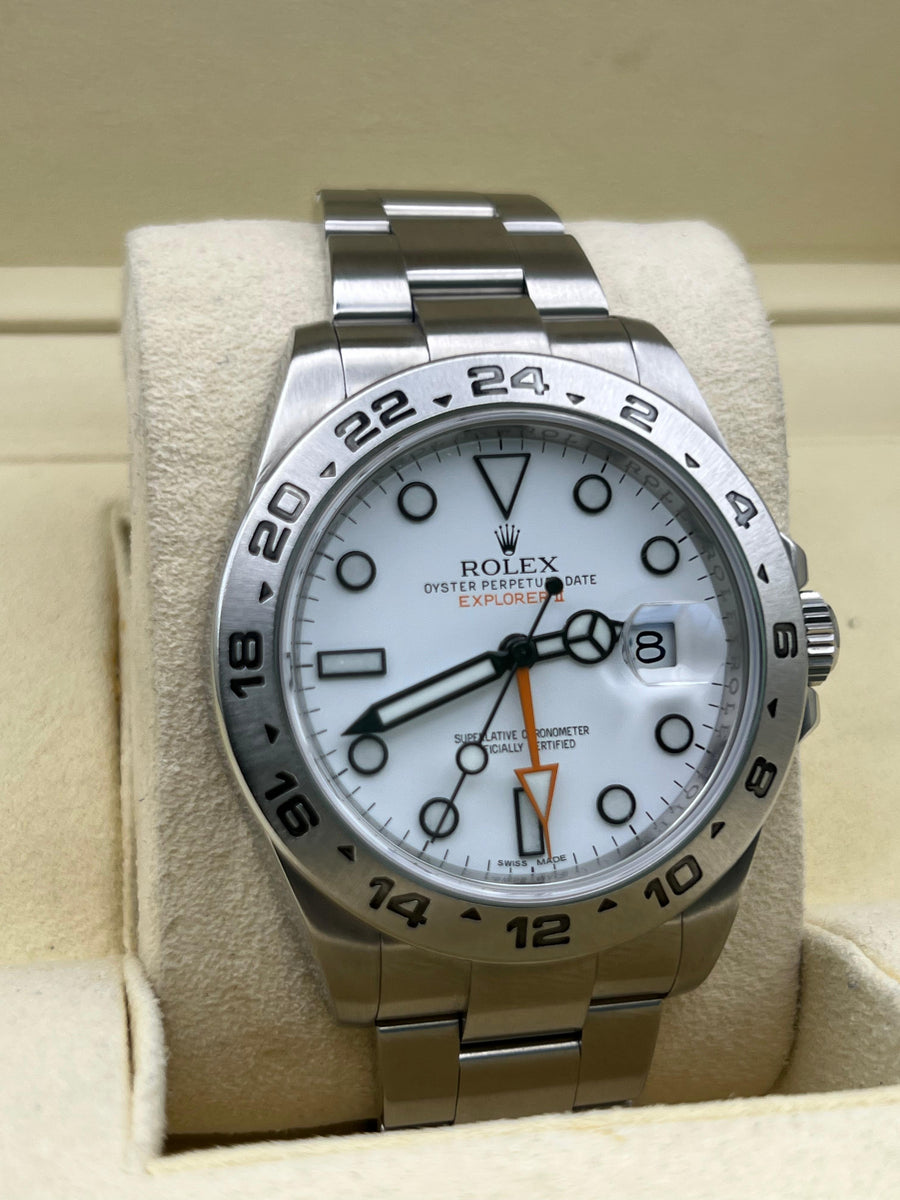 Rolex Explorer II “Polar” 216570 With Box & Papers Dated 2012