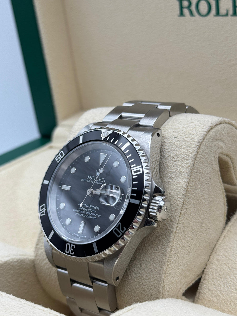 Rolex Submariner Date 16610 With Papers Dated 2003