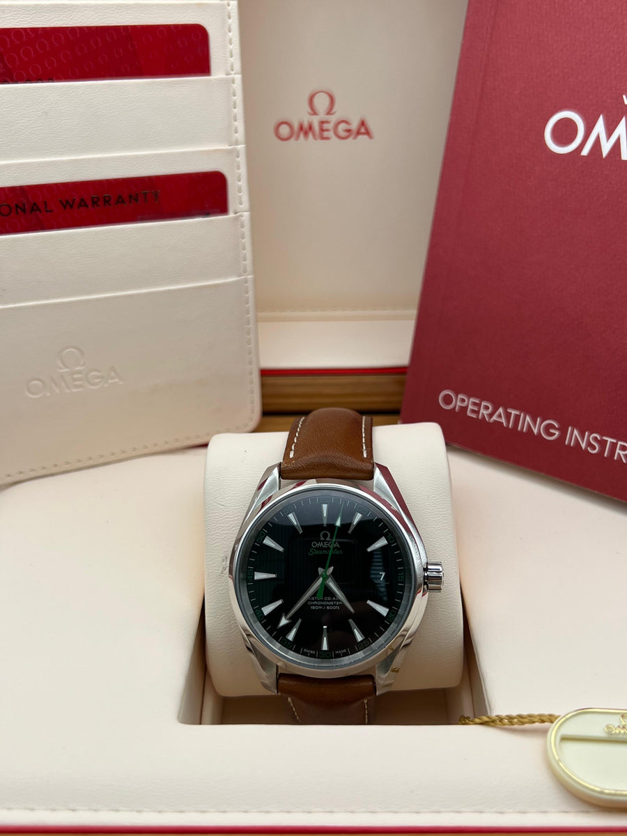 Omega Seamaster Aquaterra Golf 231.12.42.21.01.003 With Box & Papers