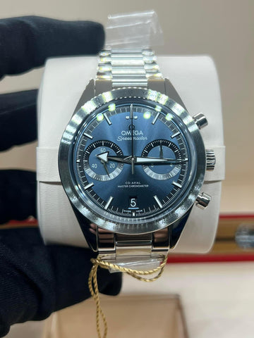 New/Unworn Omega Speedmaster Heritage Blue 332.10.41.51.03.001 Dated 05/2024