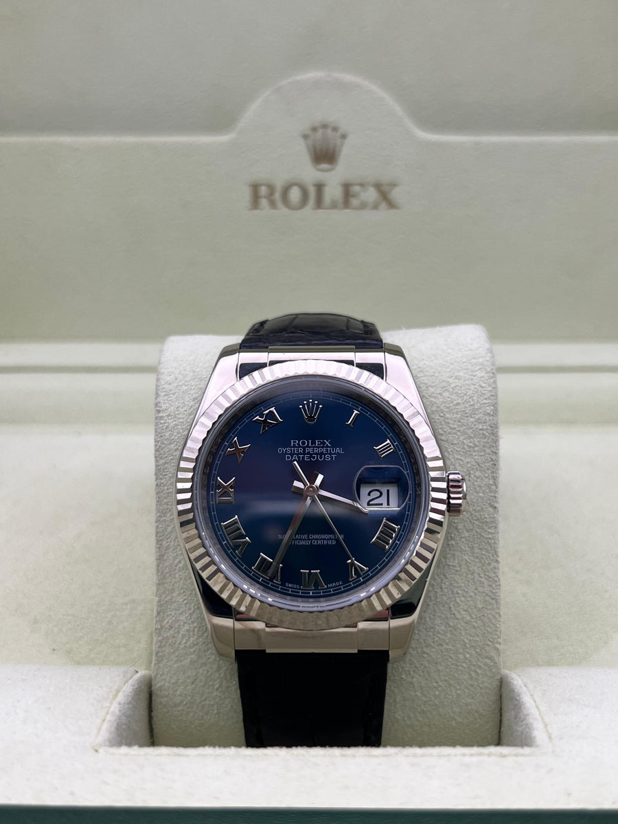 Rolex Datejust White Gold 116139 Watch Only
