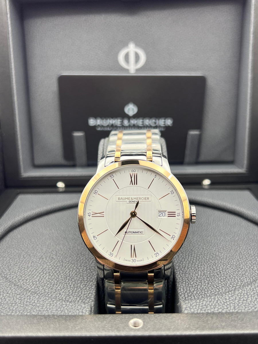 New/Unworn Baume & Mercier Classima M0A10217 Complete Set