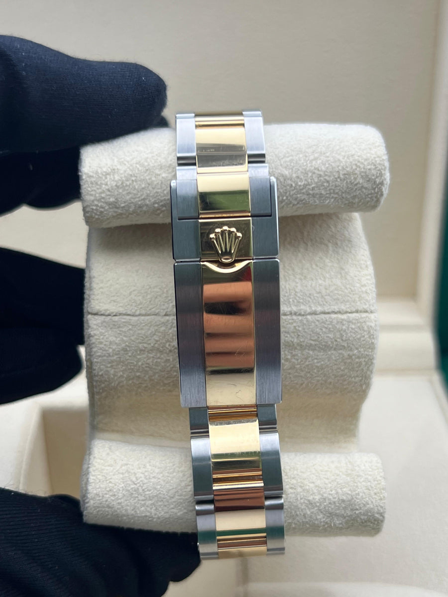 Rolex Explorer Two Tone 124273 Complete Set Dated 2022