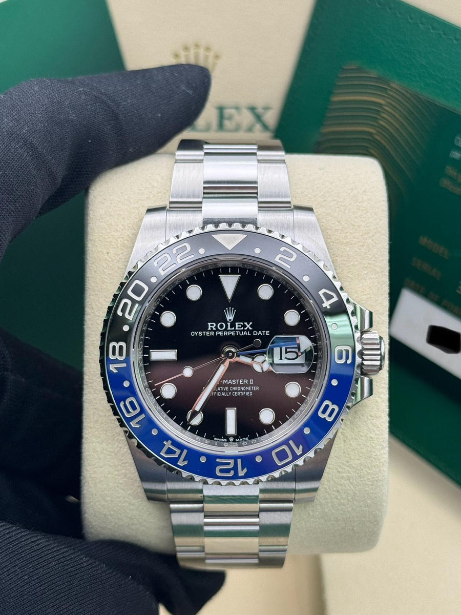 New/Unworn Rolex GMT Master II 126710BLNR Complete Set Dated 10/2025