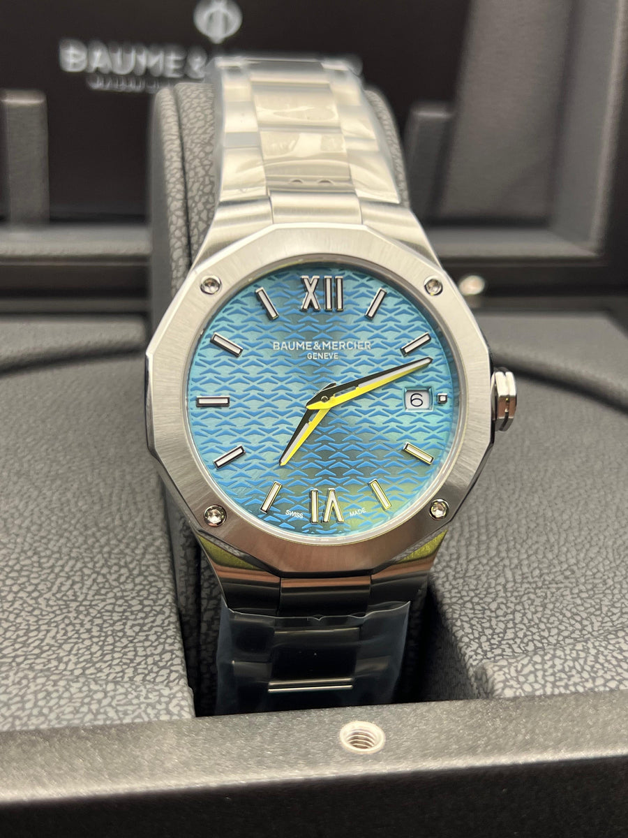 New/Unworn Baume & Mercier Riviera M0A10612 Complete Set