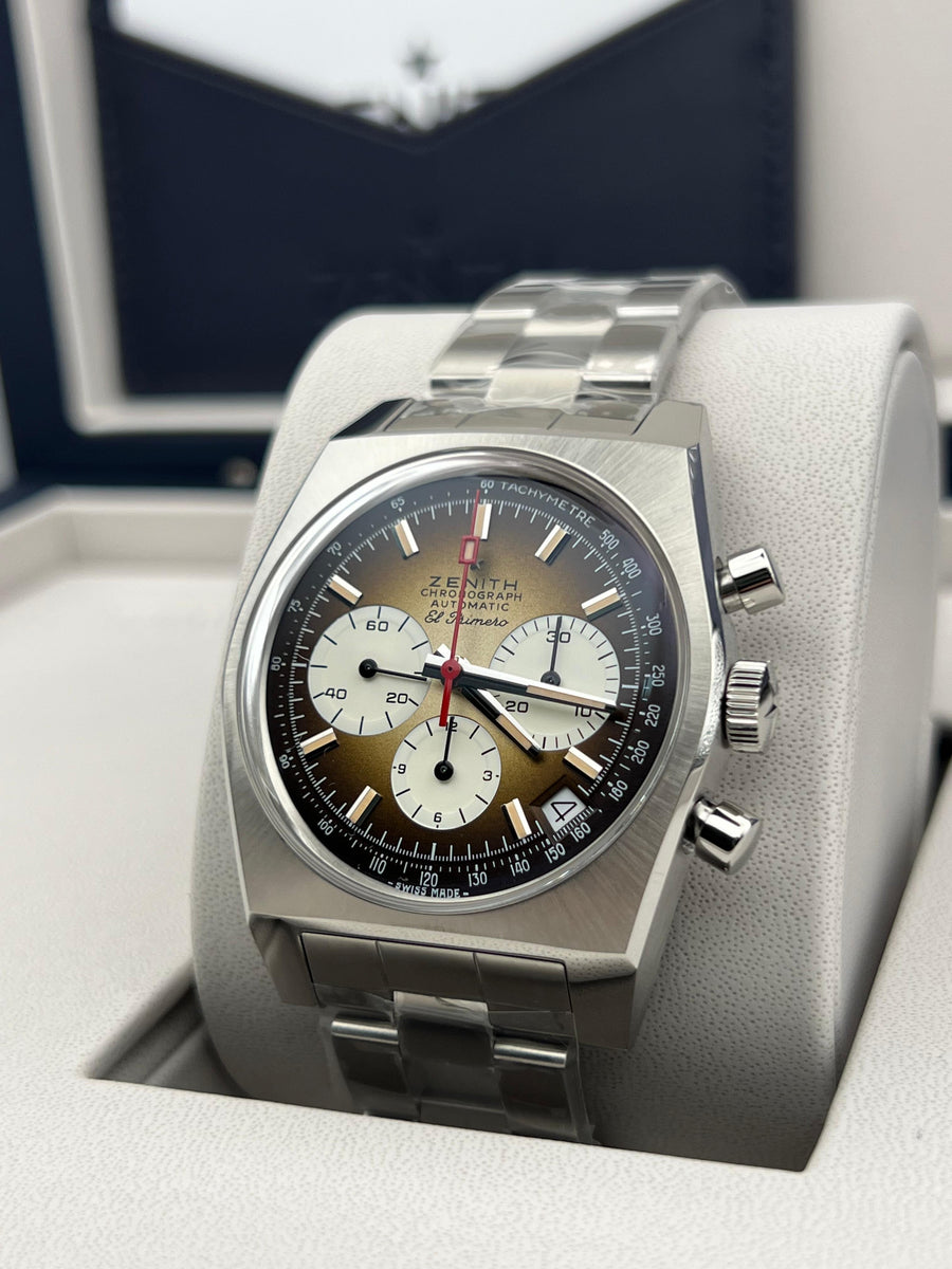 New/Unworn Zenith El Primero Revival 03.A384.400/385.M385 Complete Set