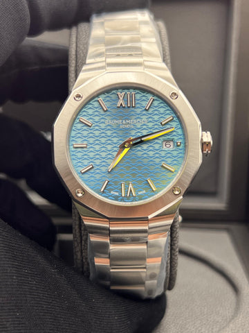 New/Unworn Baume & Mercier Riviera M0A10612 Complete Set