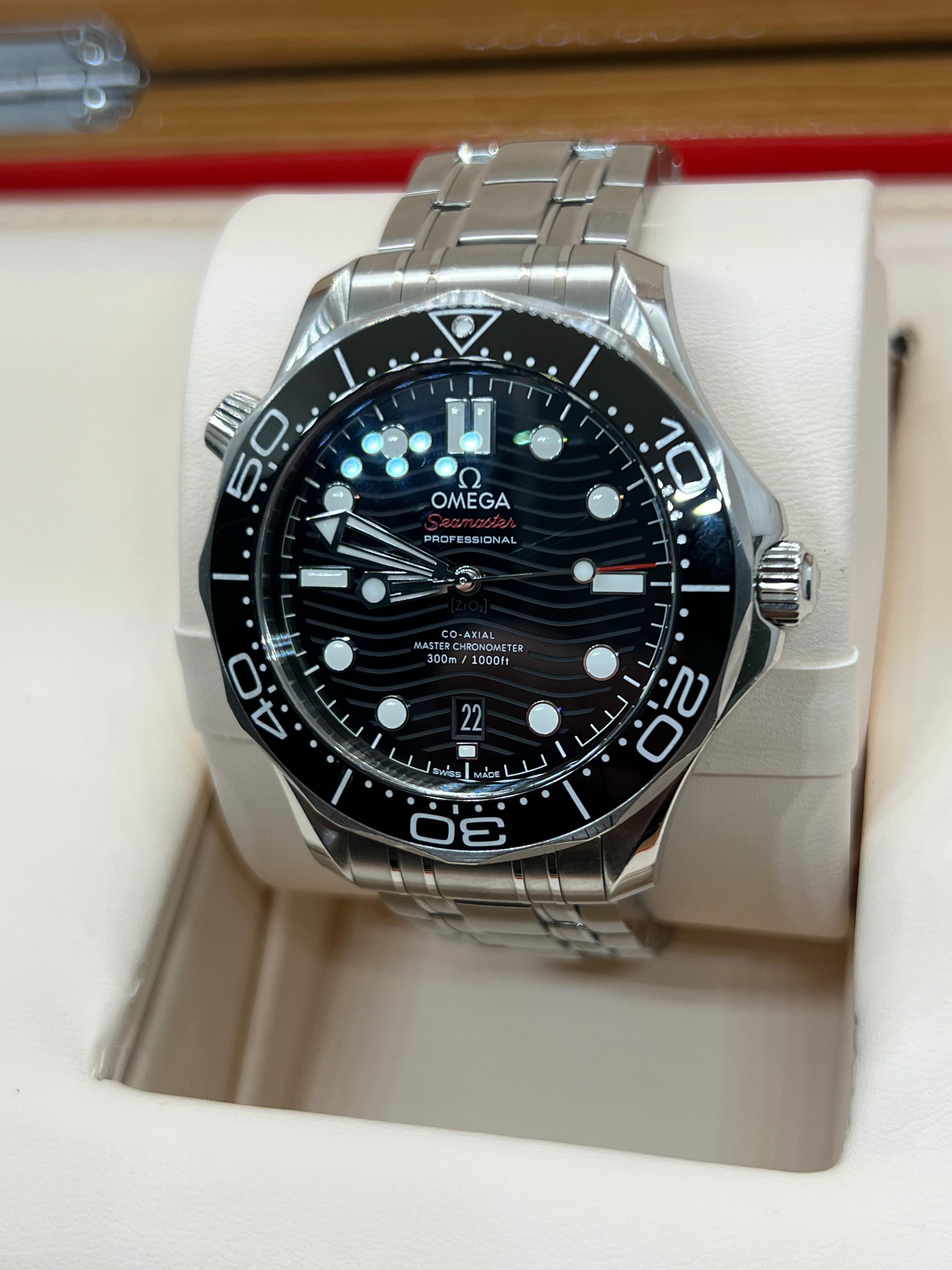 Omega Seamaster Professional 210.30.42.20.01.001 complete set 