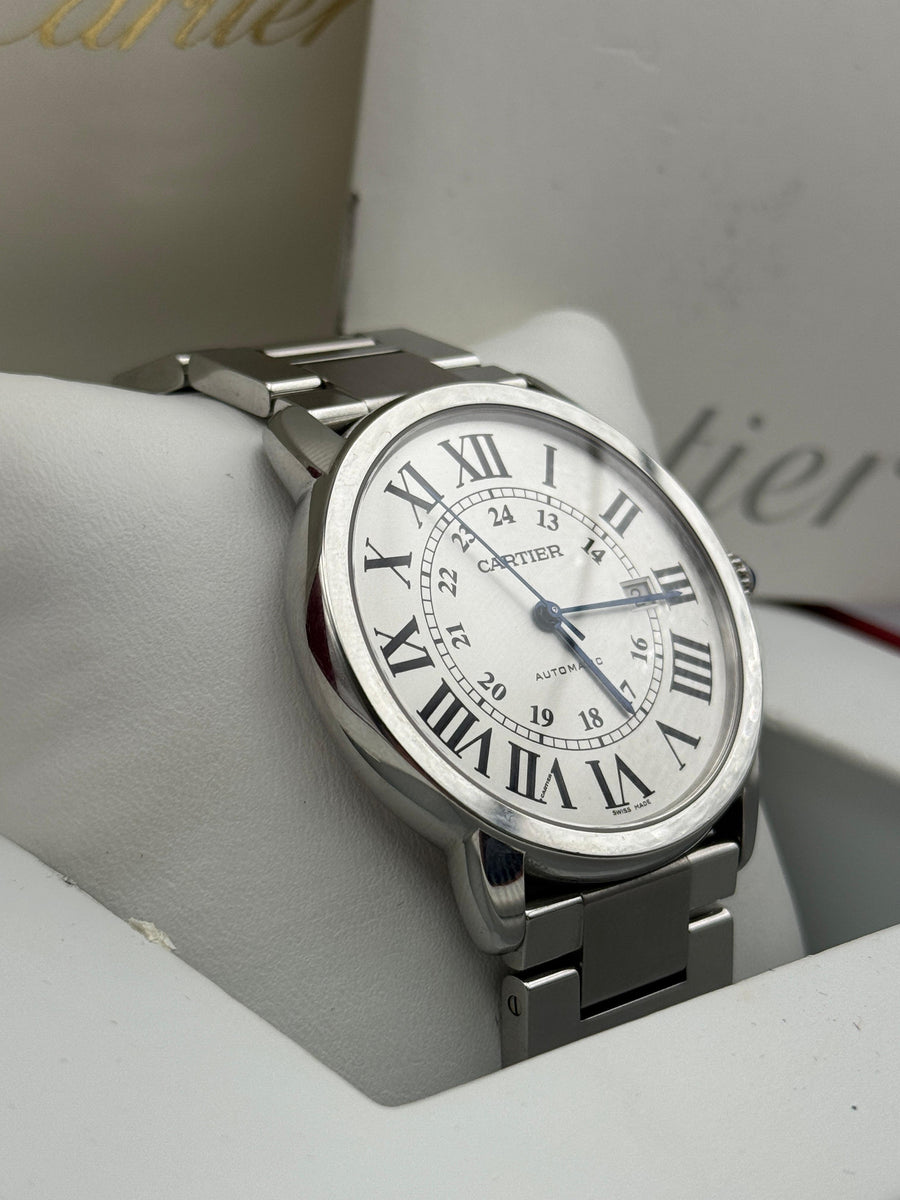 Cartier Ronde Solo W6701011 Complete Set Dated 2012