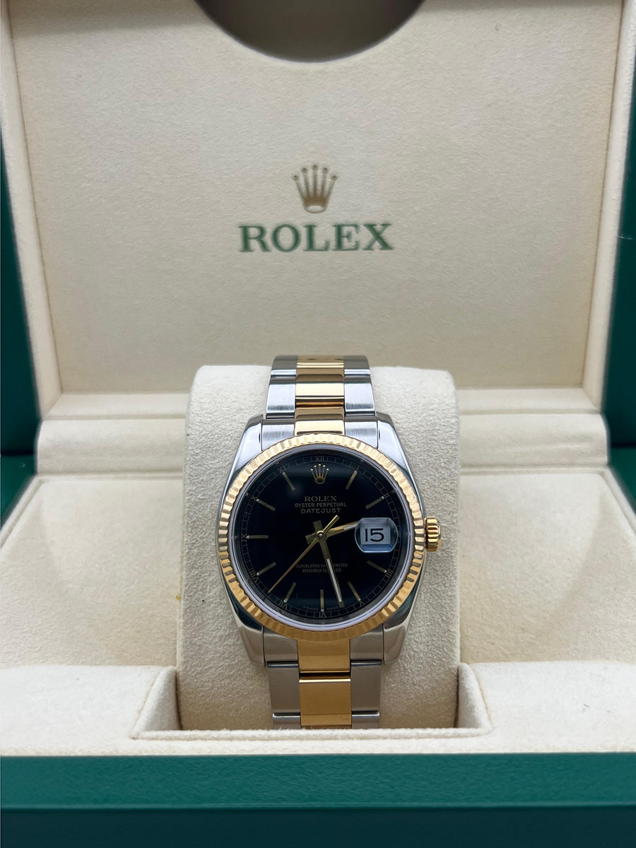 Rolex Datejust 36mm Two Tone 116233 Watch Only