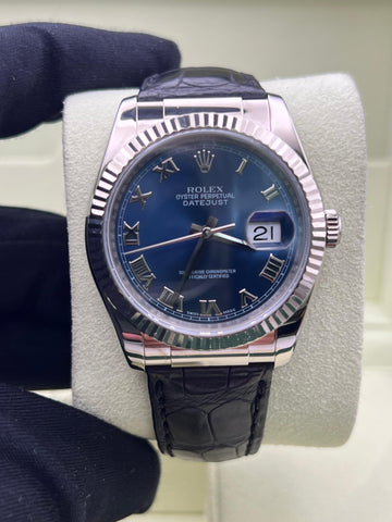 Rolex Datejust White Gold 116139 Watch Only