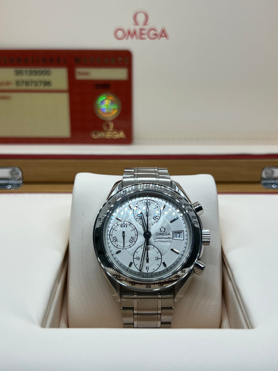 Omega Speedmaster Date 3513.30 With Warranty Card Only