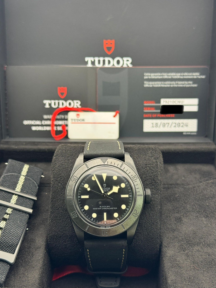 Tudor Blackbay Ceramic 79210CNU Complete Set Dated 2024