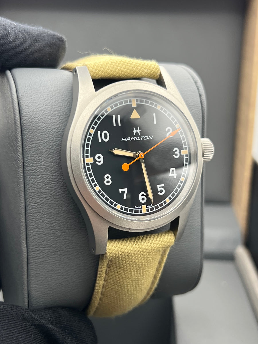 Like New Hamilton Khaki Field Hodinkee Limited Edition H89469930 Complete Set