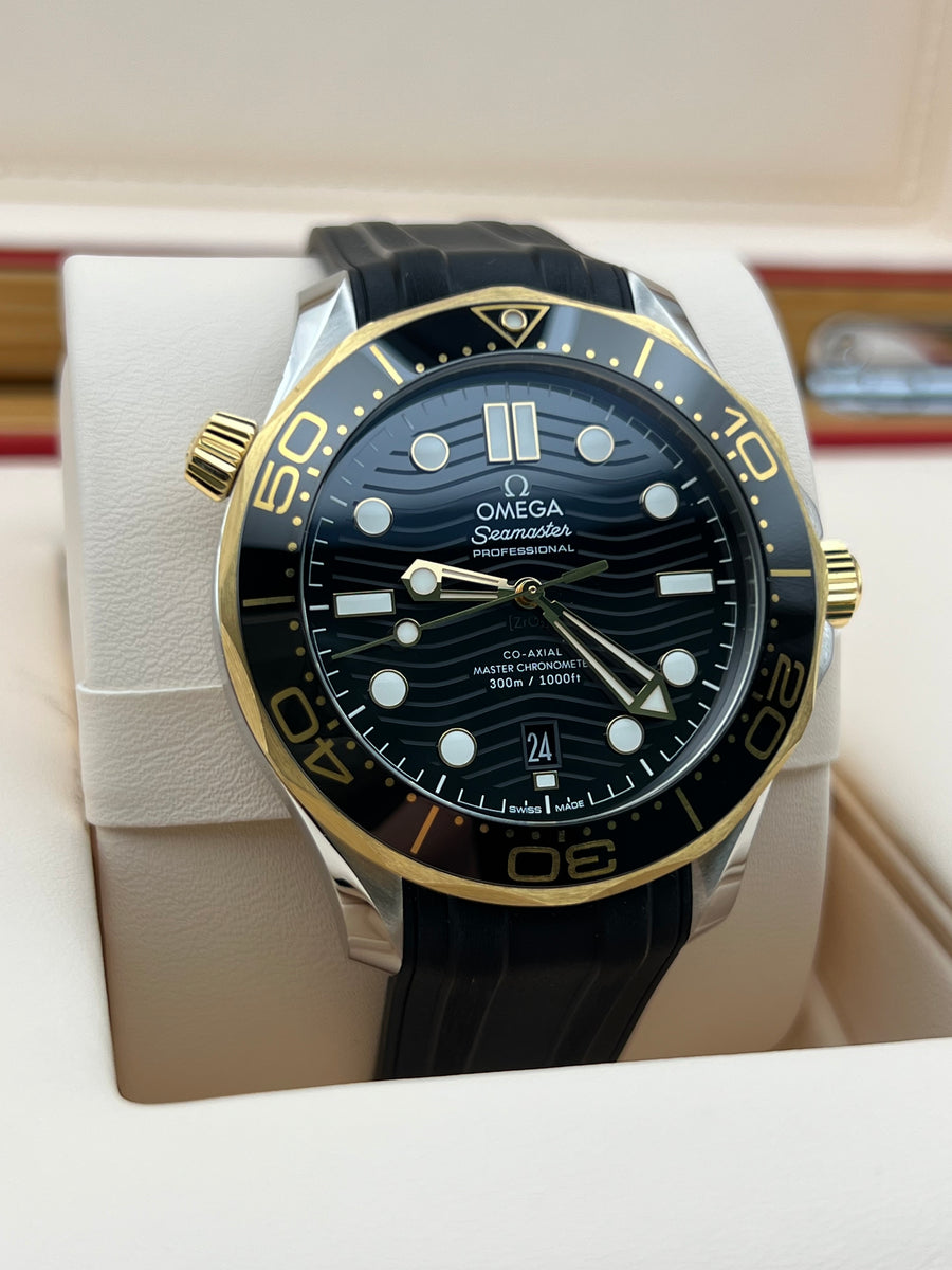 Omega Seamaster Professional Two Tone 210.22.42.20.01.001 With Box & Accessories Only