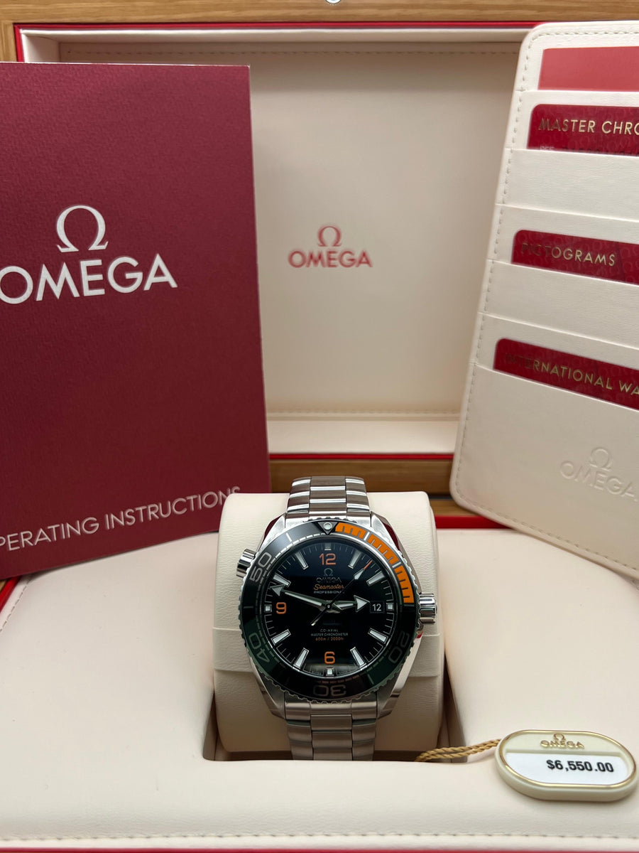 Omega Seamaster Planet Ocean 215.30.44.21.01.002 Complete Set Dated 2022