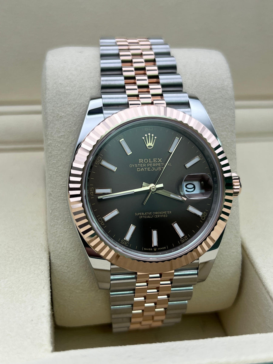 New/Unworn Rolex Datejust Two Tone Rose Gold 126331 Complete Set Dated 07/2025